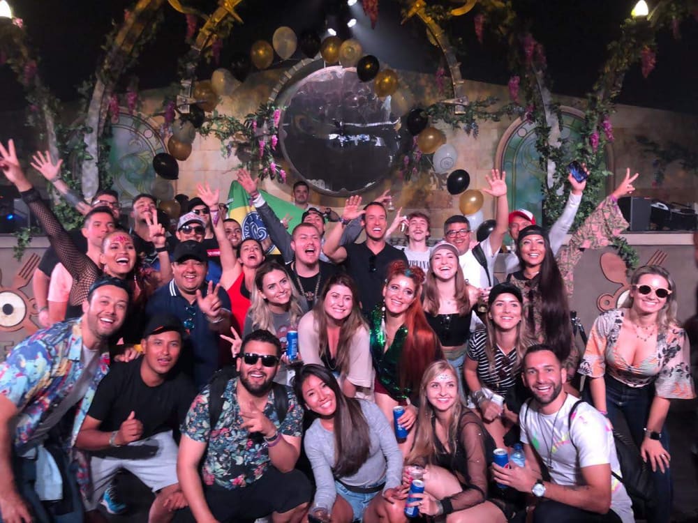 Grupo Never Ends em festival