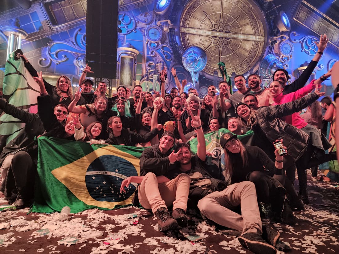 Grupo Never Ends na Tomorrowland Winter em 2022