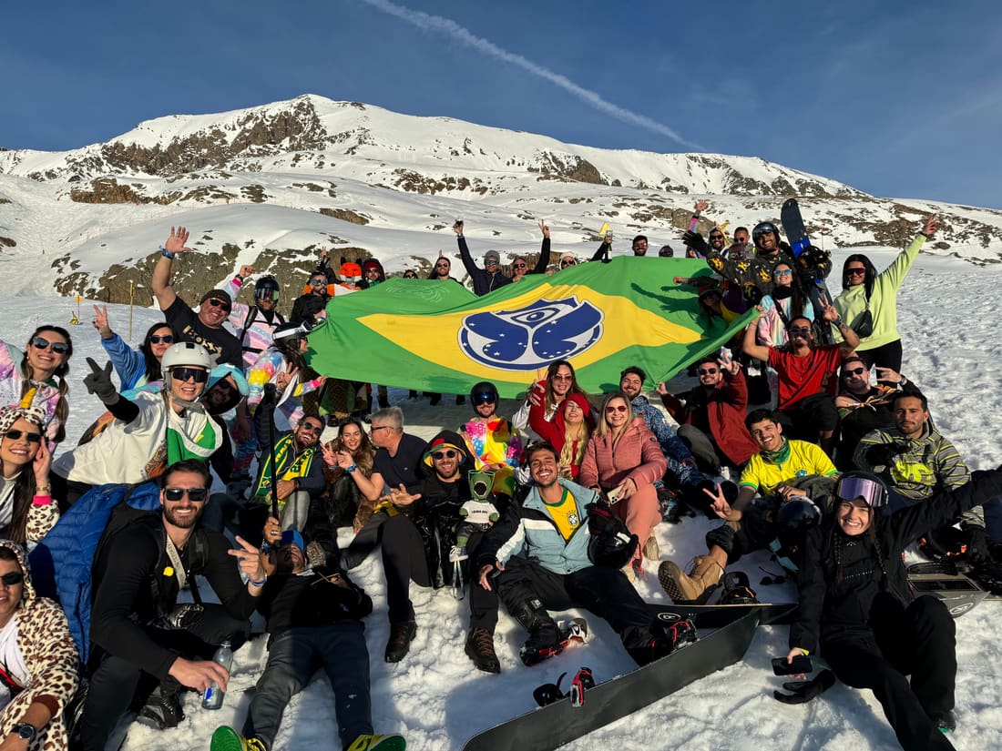 Grupo Never Ends na Tomorrowland Winter em 2024