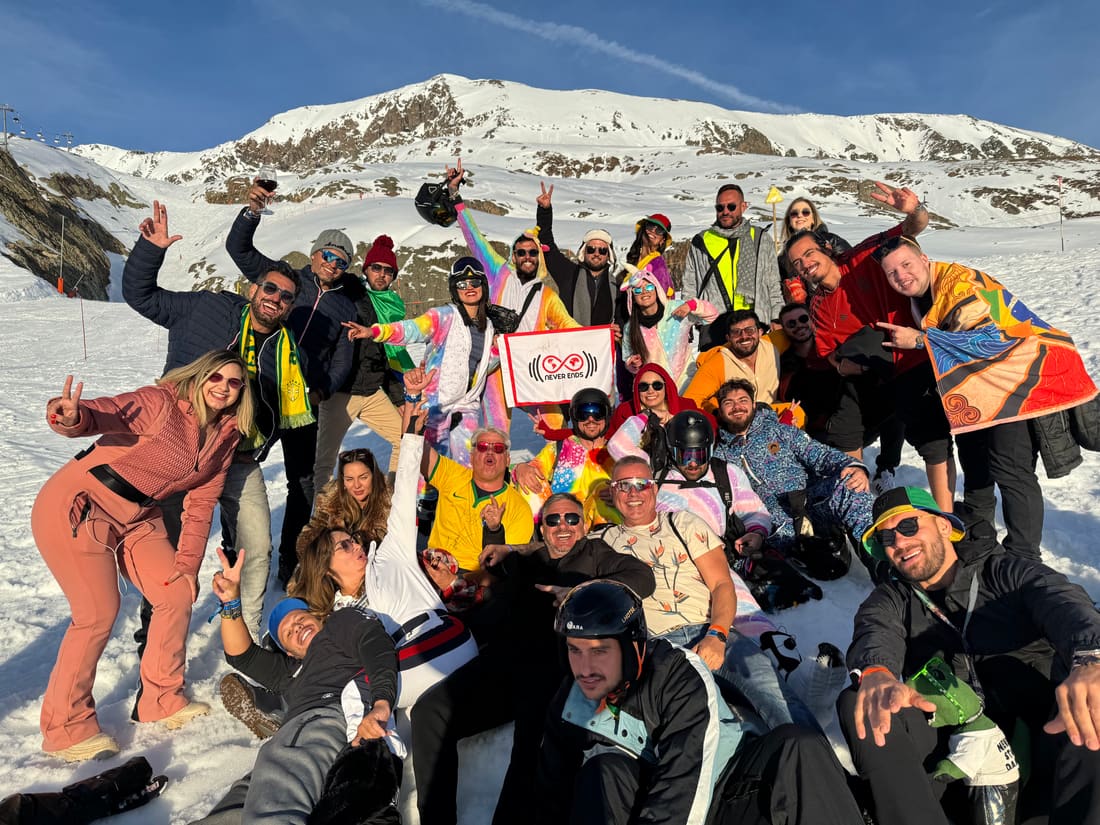 Grupo Never Ends na Tomorrowland Winter em 2024