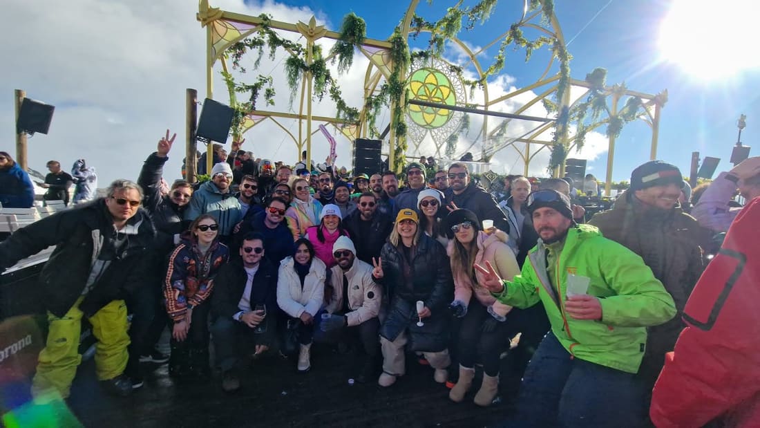 Grupo Never Ends na Tomorrowland Winter em 2024