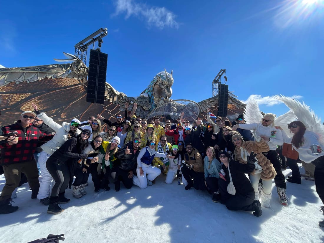 Grupo Never Ends na Tomorrowland Winter em 2025