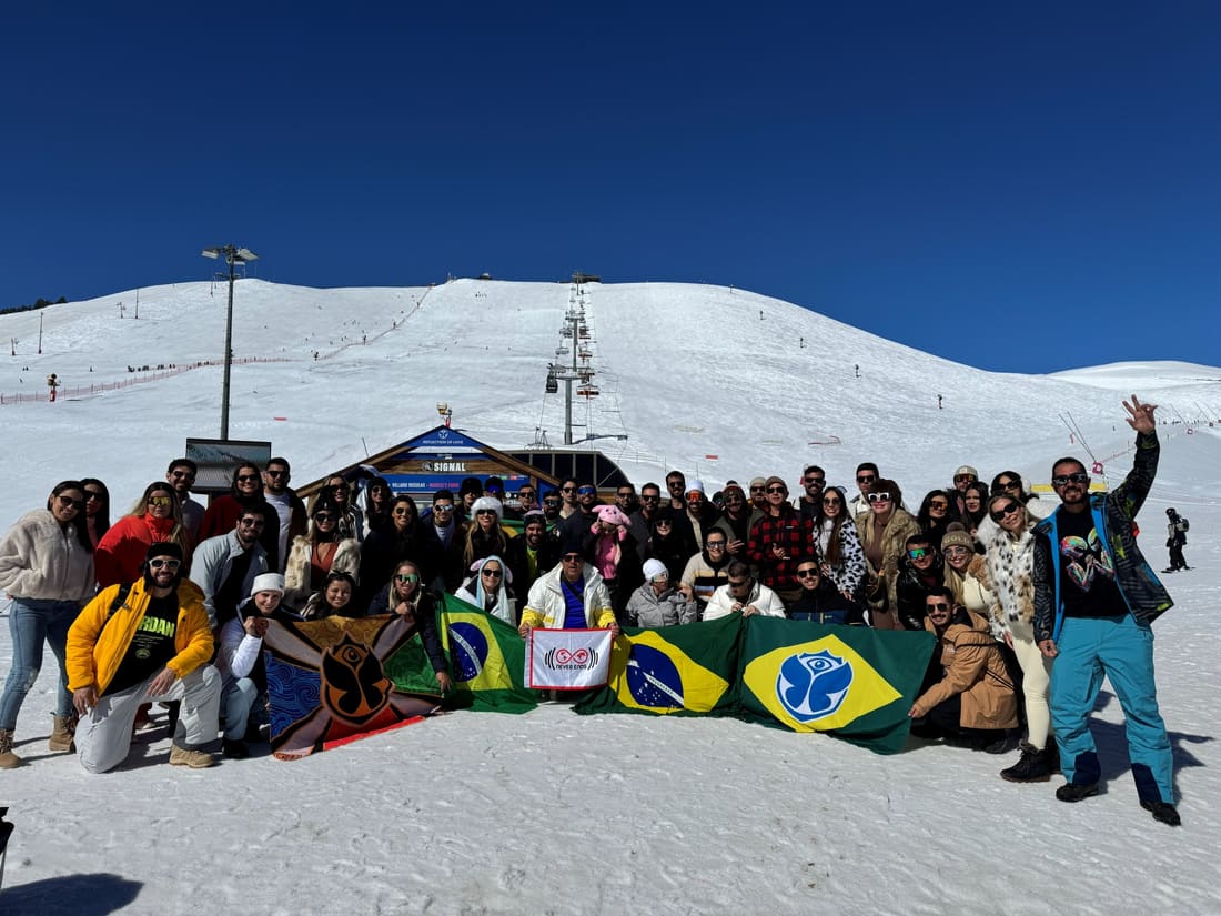 Grupo Never Ends na Tomorrowland Winter em 2025